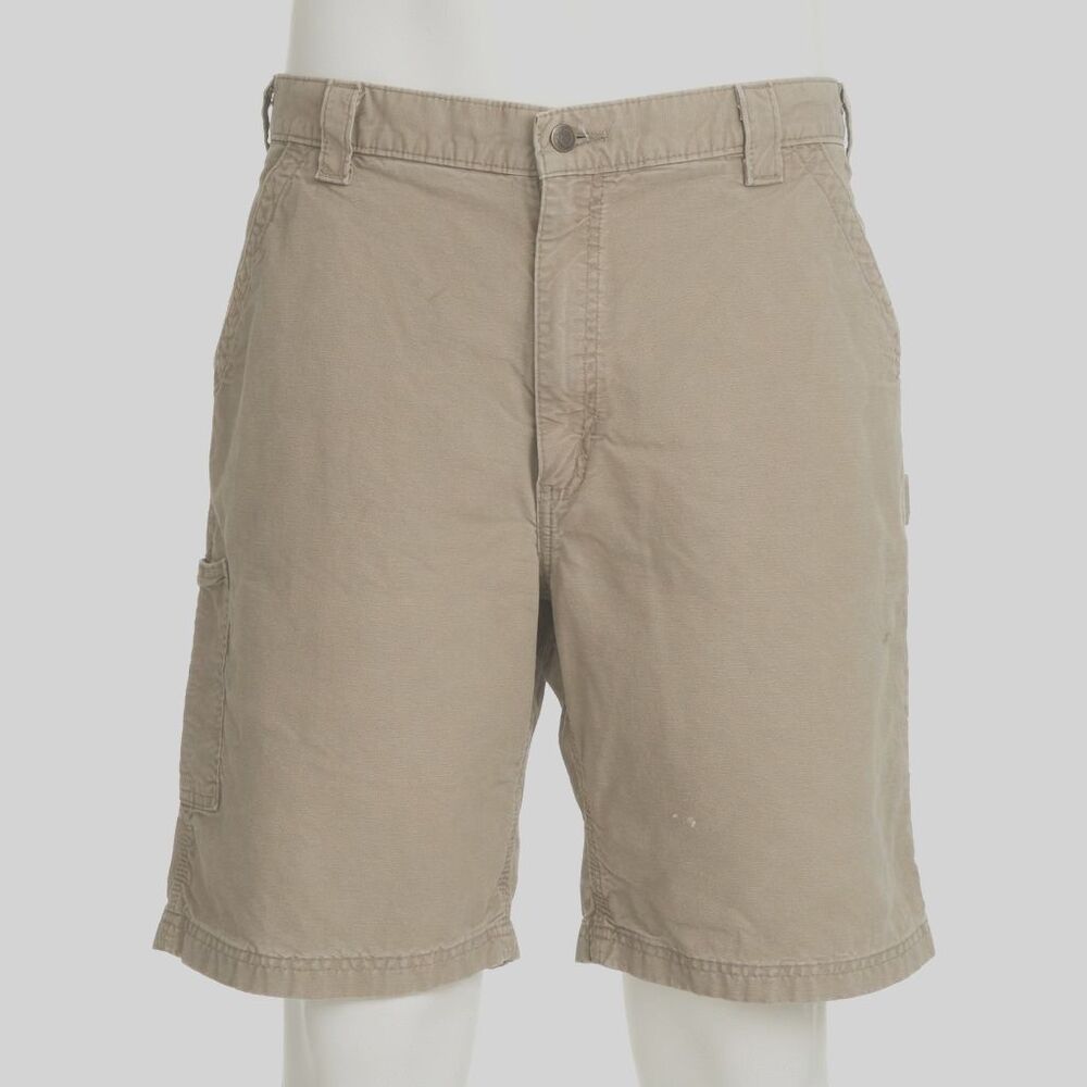 Vtg Carhartt Carpenter Shorts Mens 40 Tan Cargo B147 Workwear 90s Cargo B147 Ctn